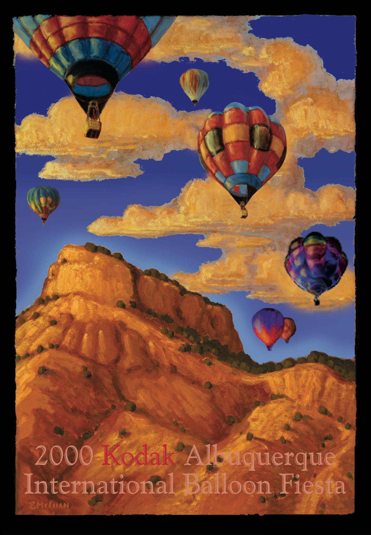 Albuquerque International Balloon Fiesta 2000: A ProCreations® Poster