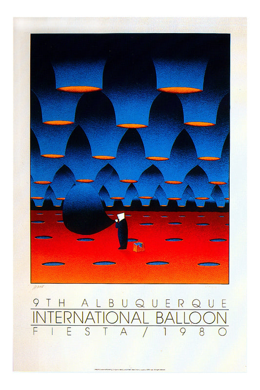 Albuquerque International Balloon Fiesta 1980: A ProCreations® Poster