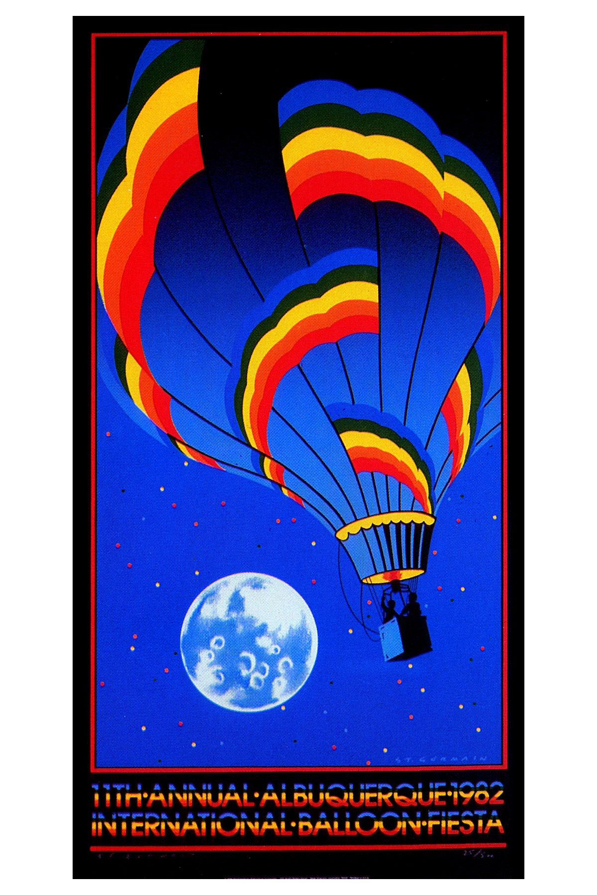 Albuquerque International Balloon Fiesta 1982: A ProCreations® Poster