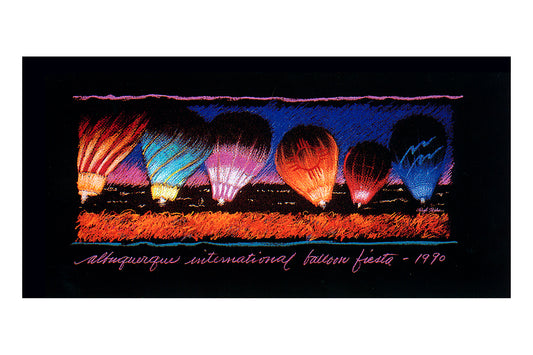 Albuquerque International Balloon Fiesta 1990: A ProCreations® Poster