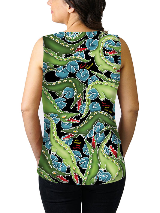 Top it Off Camisole - Gator!™ Print