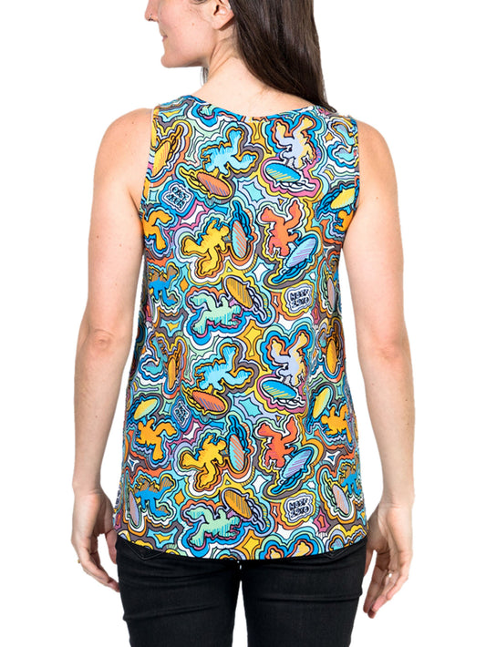 Top it Off Camisole - Logo-a-Go-Go™ Print