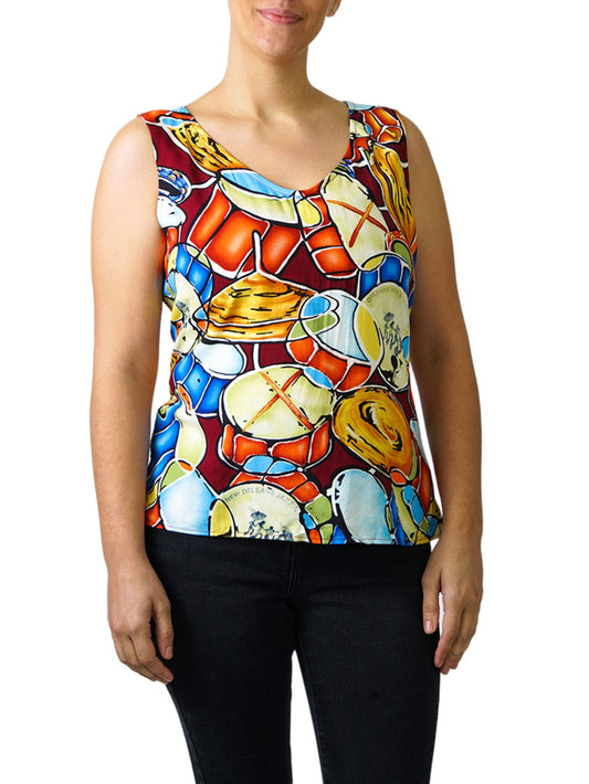 FormFit Camisole - Jazz Fest Rag™ Print