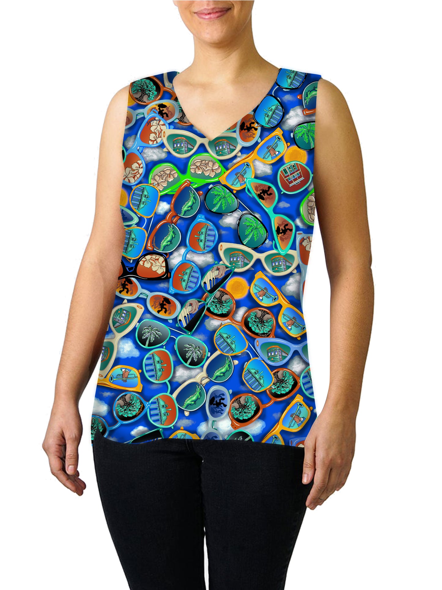 Top it Off Camisole - SunDaze™ Print