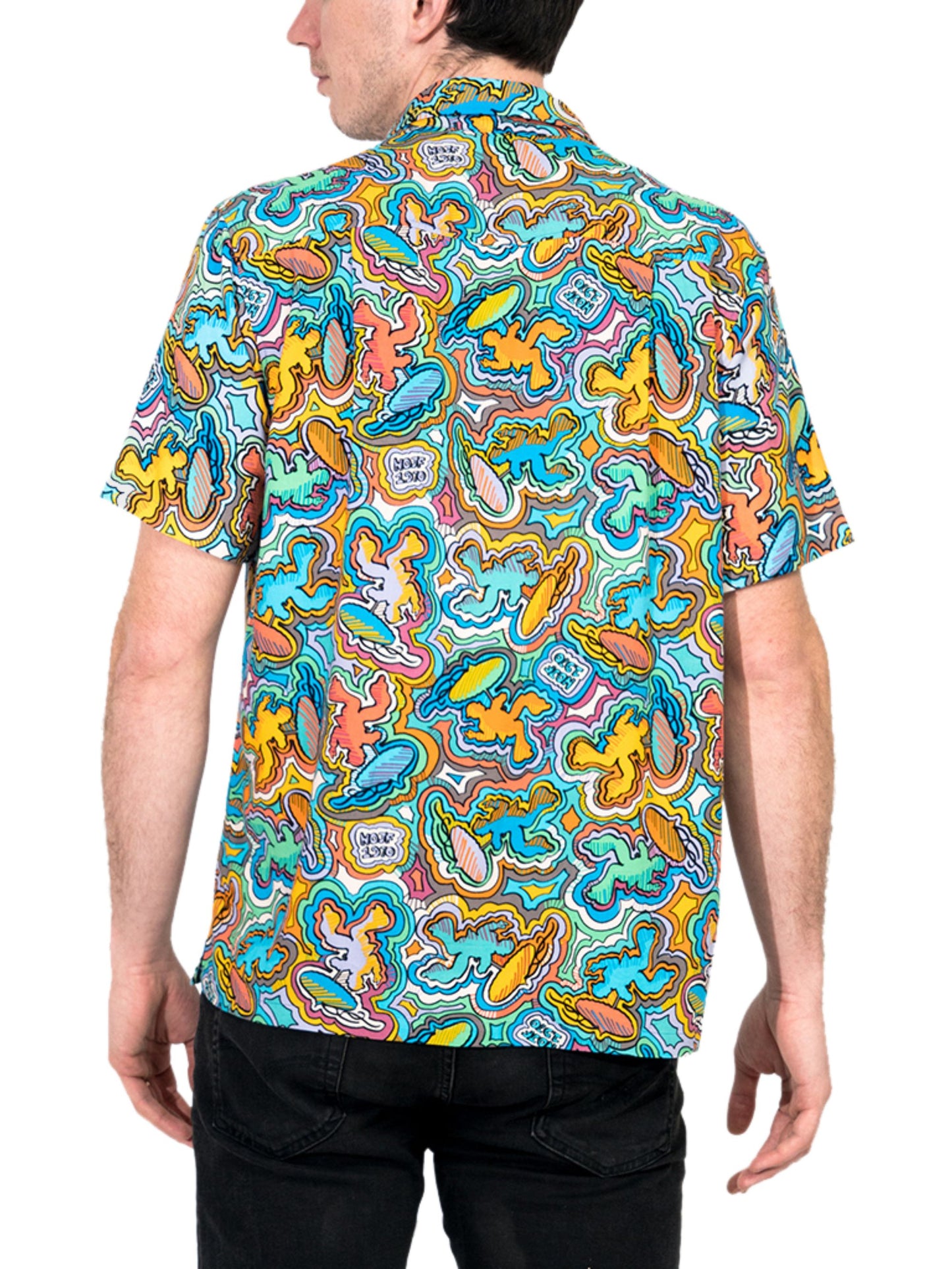 HowAhYa® Hawaiian Shirt - Logo-a-Gogo™ Print