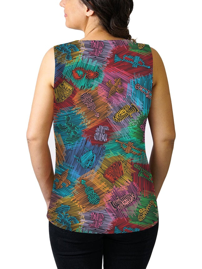 Top it Off Camisole - Music Lines™ Print