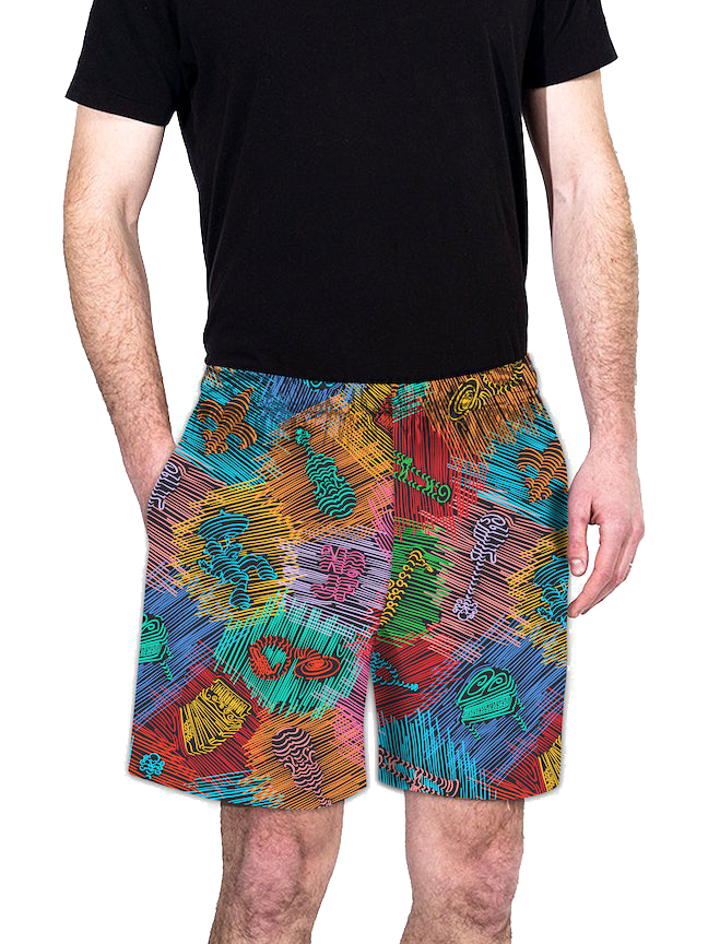 Bayou Shorts - Music Lines™ Print