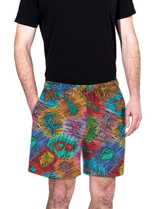 Bayou Shorts - Music Lines™ Print