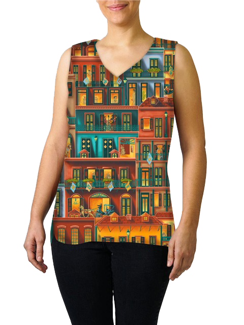 Top it Off Camisole - Quarter Wrap™ Print