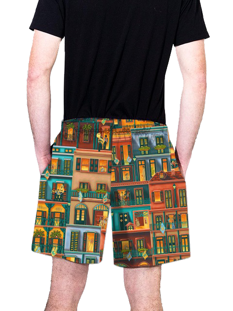 Bayou Shorts - Quarter Wrap™ Print