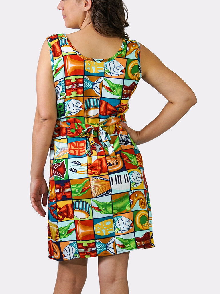 Jumble YaYa BayouWear Sun Dress Back