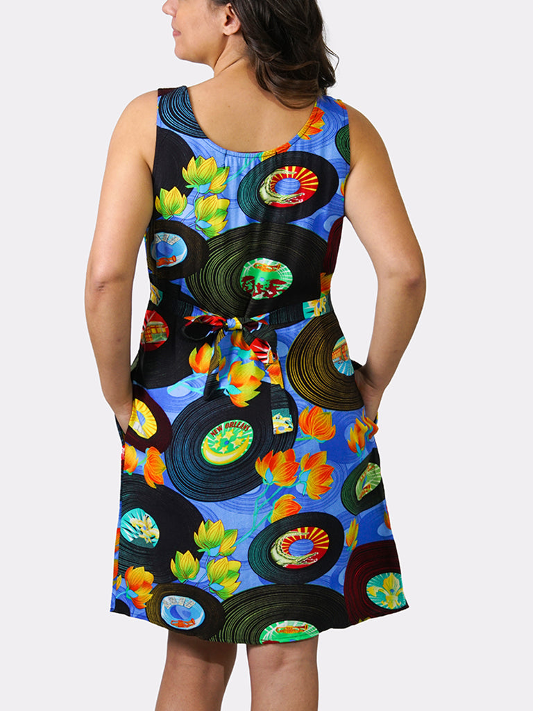 Vintage Vinyl BayouWear Sun Dress Back