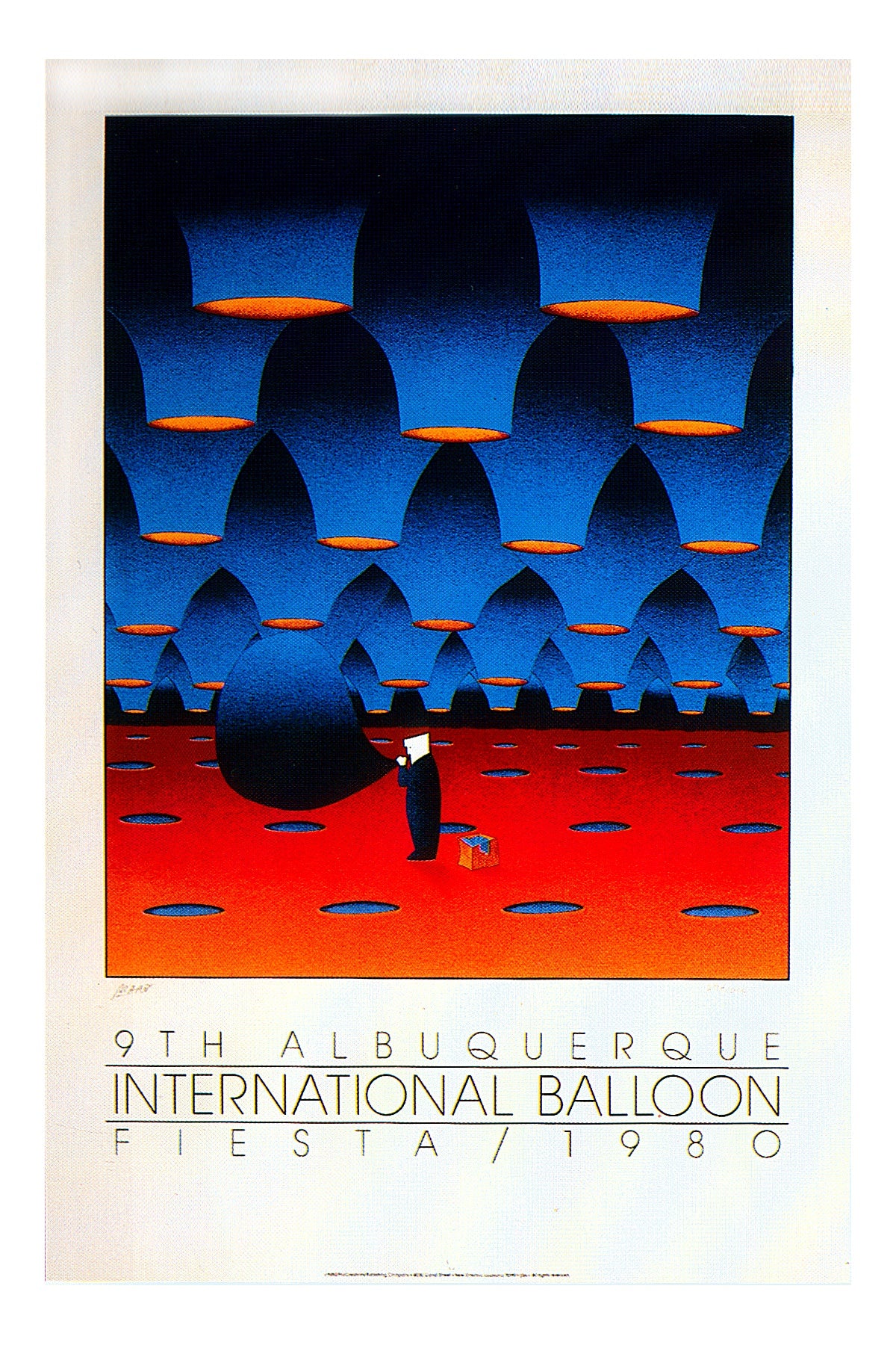 Albuquerque International Balloon Fiesta 1980: A ProCreations® Poster