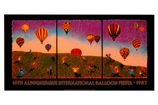 Albuquerque International Balloon Fiesta 1987: A ProCreations® Poster