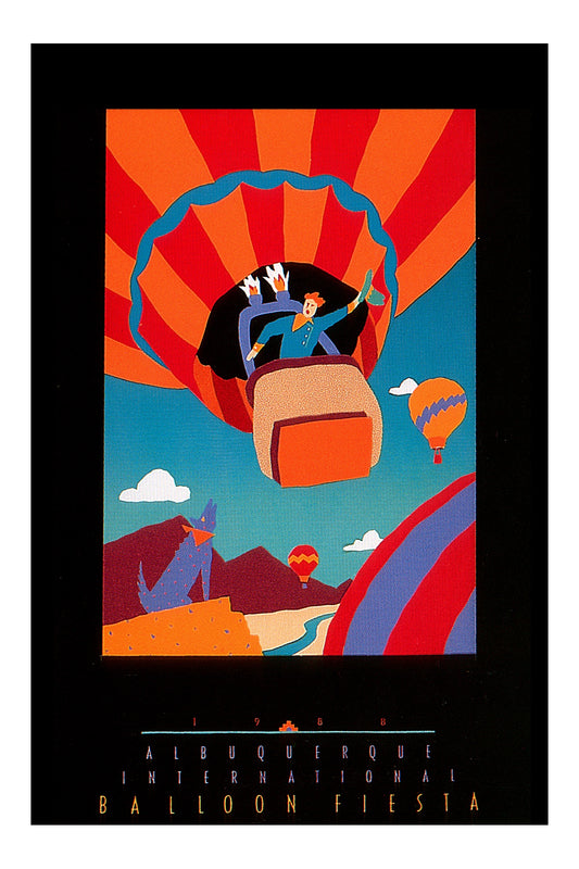 Albuquerque International Balloon Fiesta 1988: A ProCreations® Poster