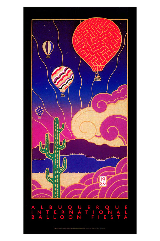 Albuquerque International Balloon Fiesta 1989: A ProCreations® Poster