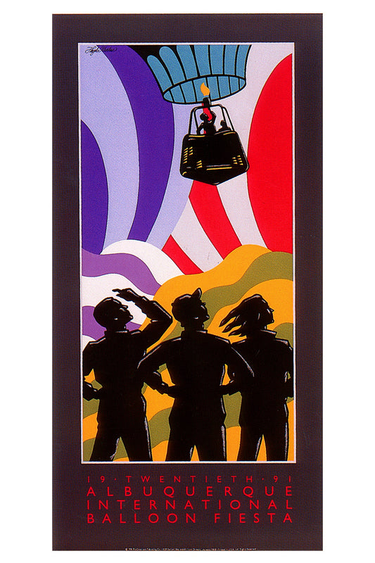 Albuquerque International Balloon Fiesta 1991: A ProCreations® Poster