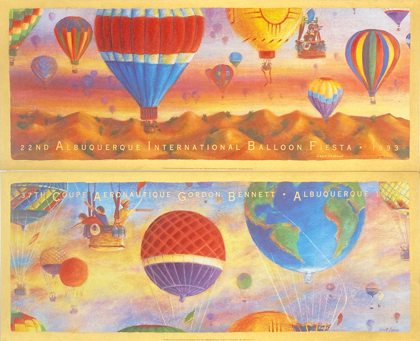 Albuquerque International Balloon Fiesta 1993: A ProCreations® Poster