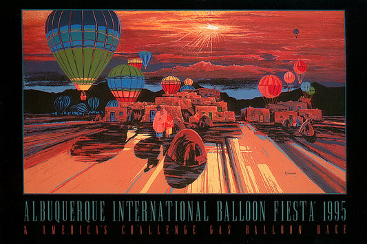 Albuquerque International Balloon Fiesta 1995: A ProCreations® Poster