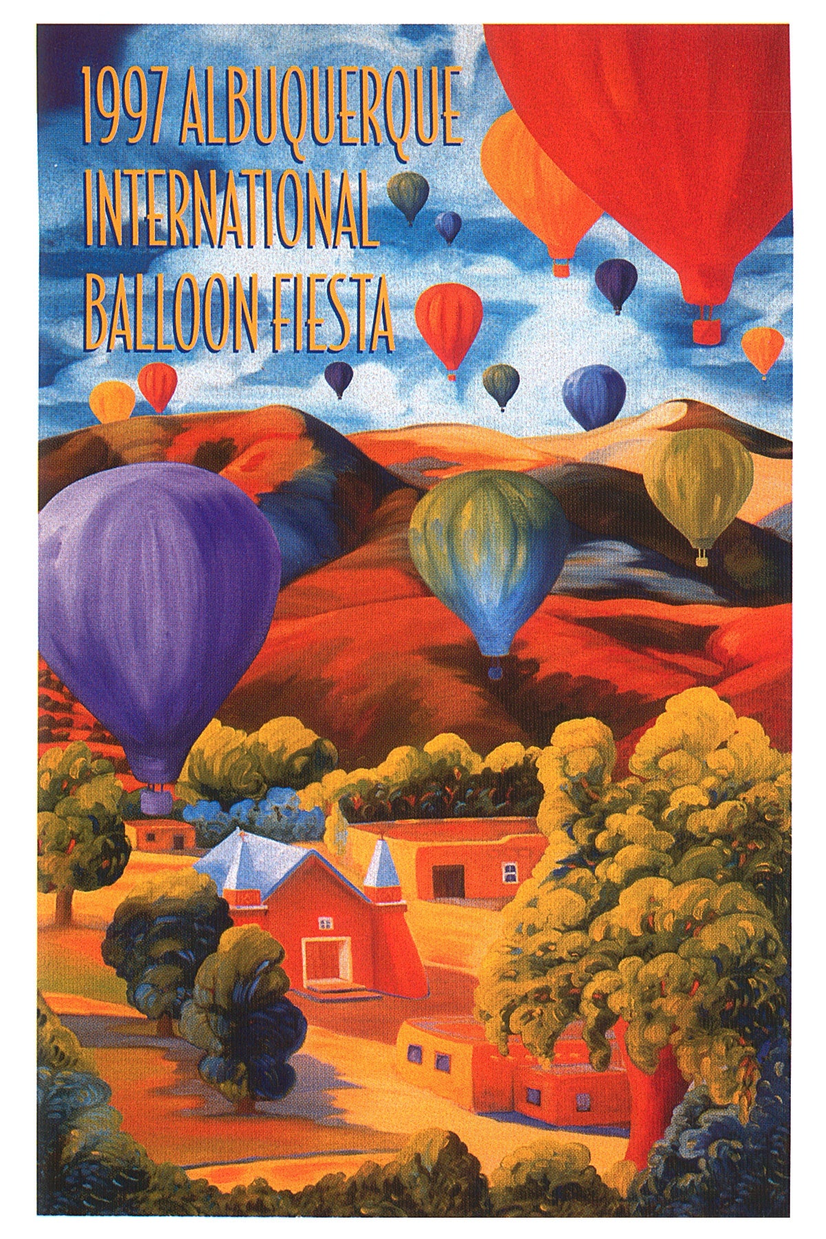 Albuquerque International Balloon Fiesta 1997: A ProCreations® Poster