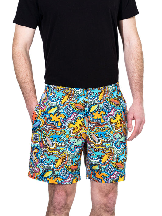 Bayou Shorts - Logo-a-Go-Go™ Print