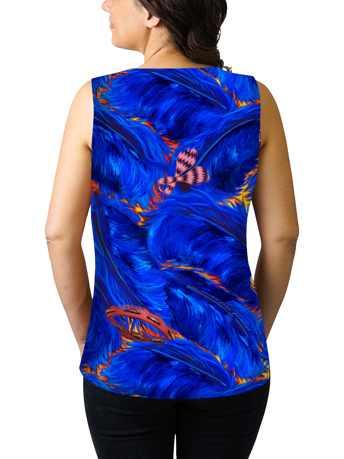 Top it Off Camisole - Rhythm In Blues™ Print