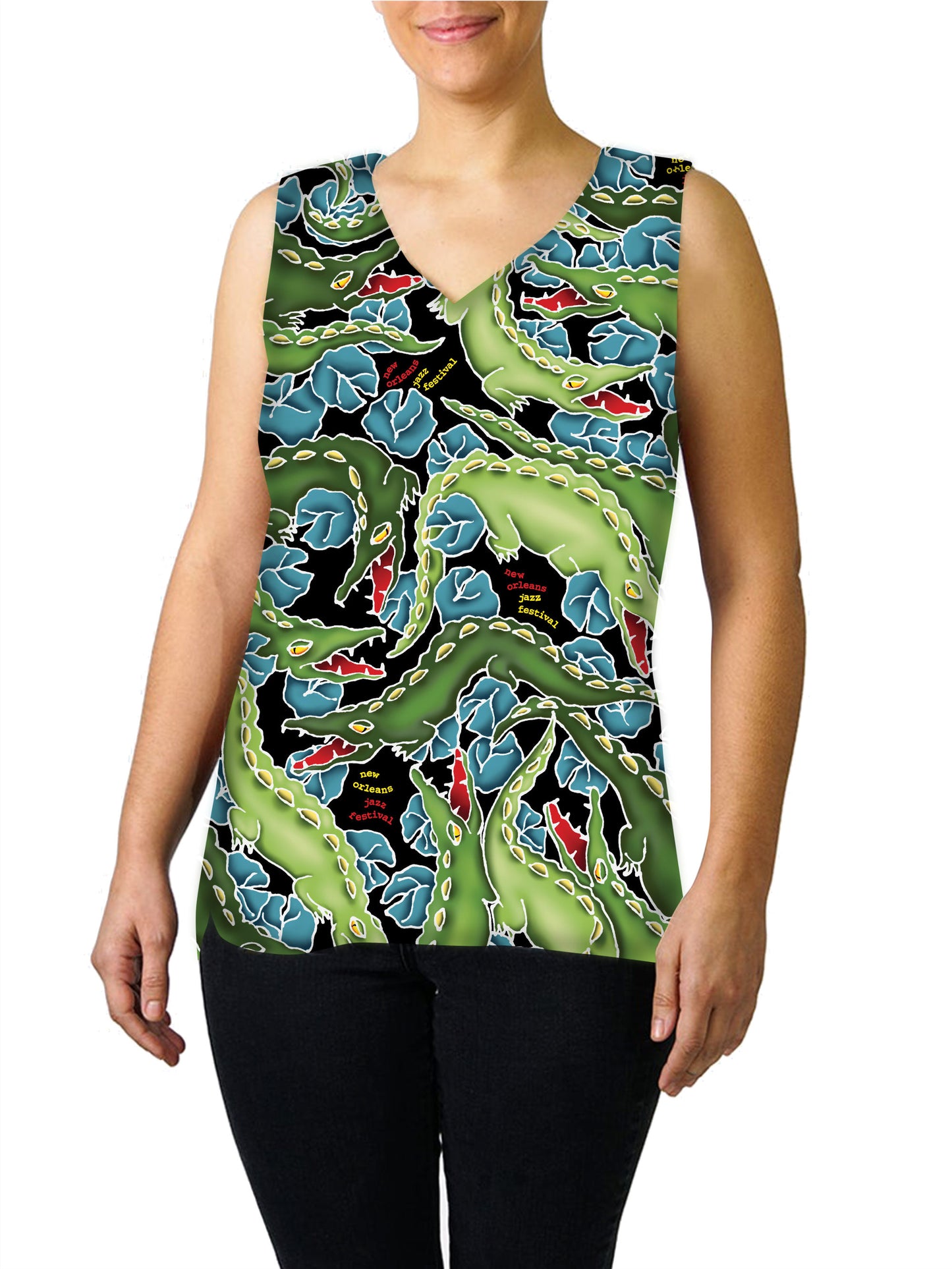 Top it Off Camisole - Gator!™ Print