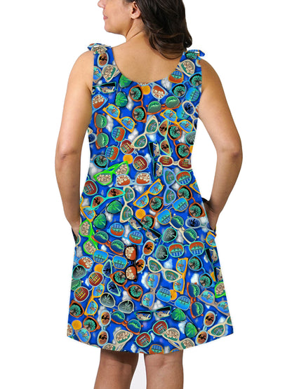 Top Tie Dress - SunDaze™ Print