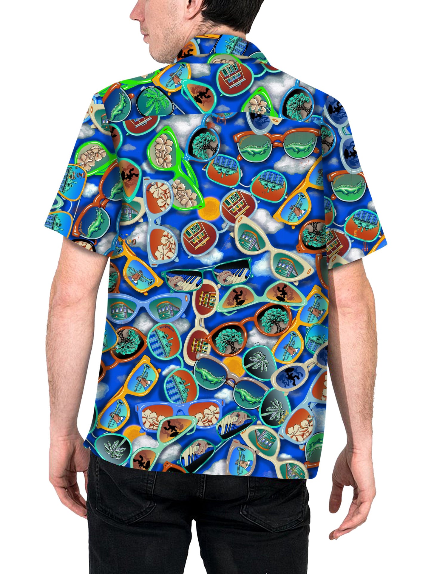 HowAhYa® Hawaiian Shirt - SunDaze™ Print