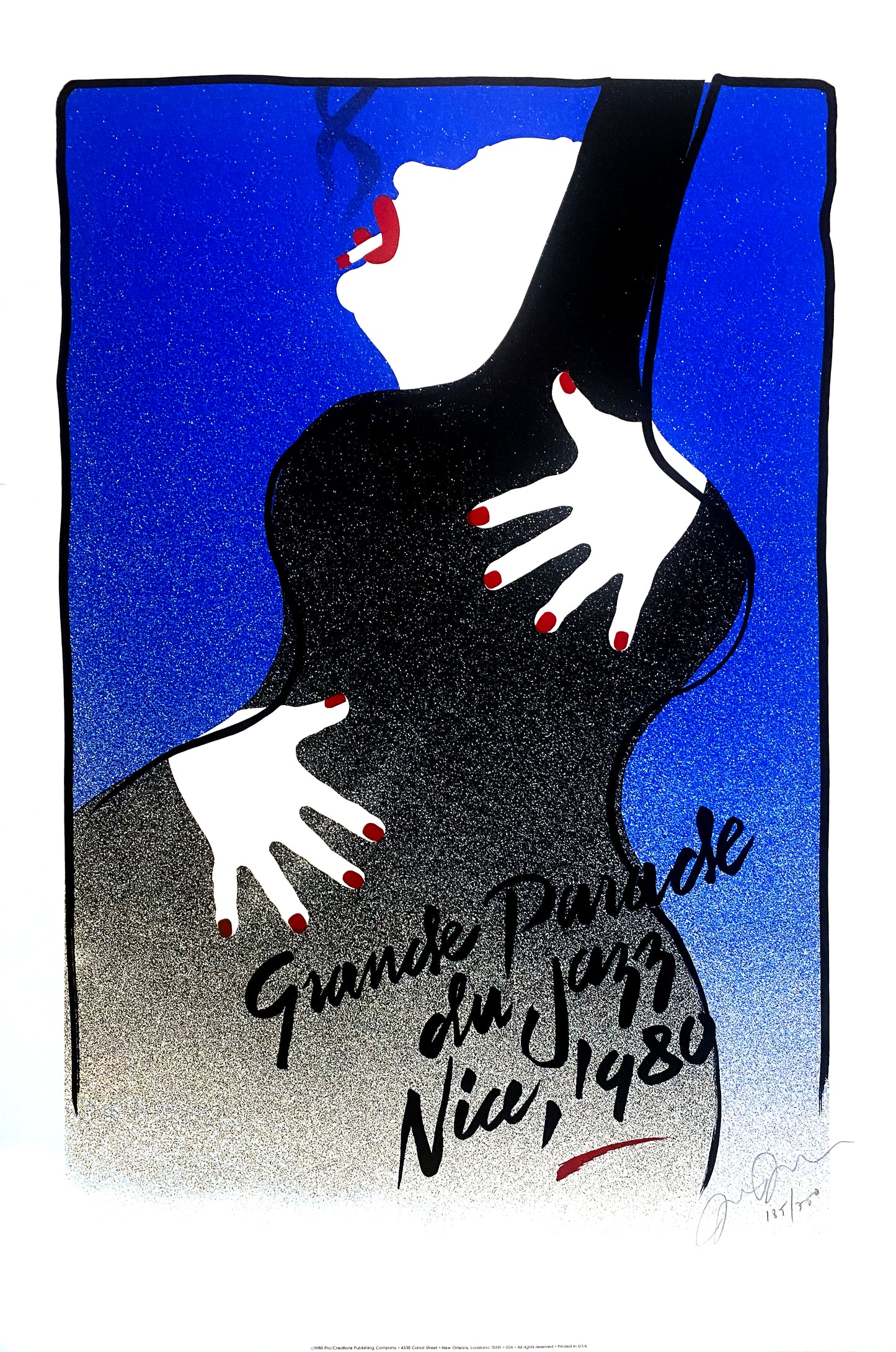 Grande Parade du Jazz 1980: A ProCreations® Poster