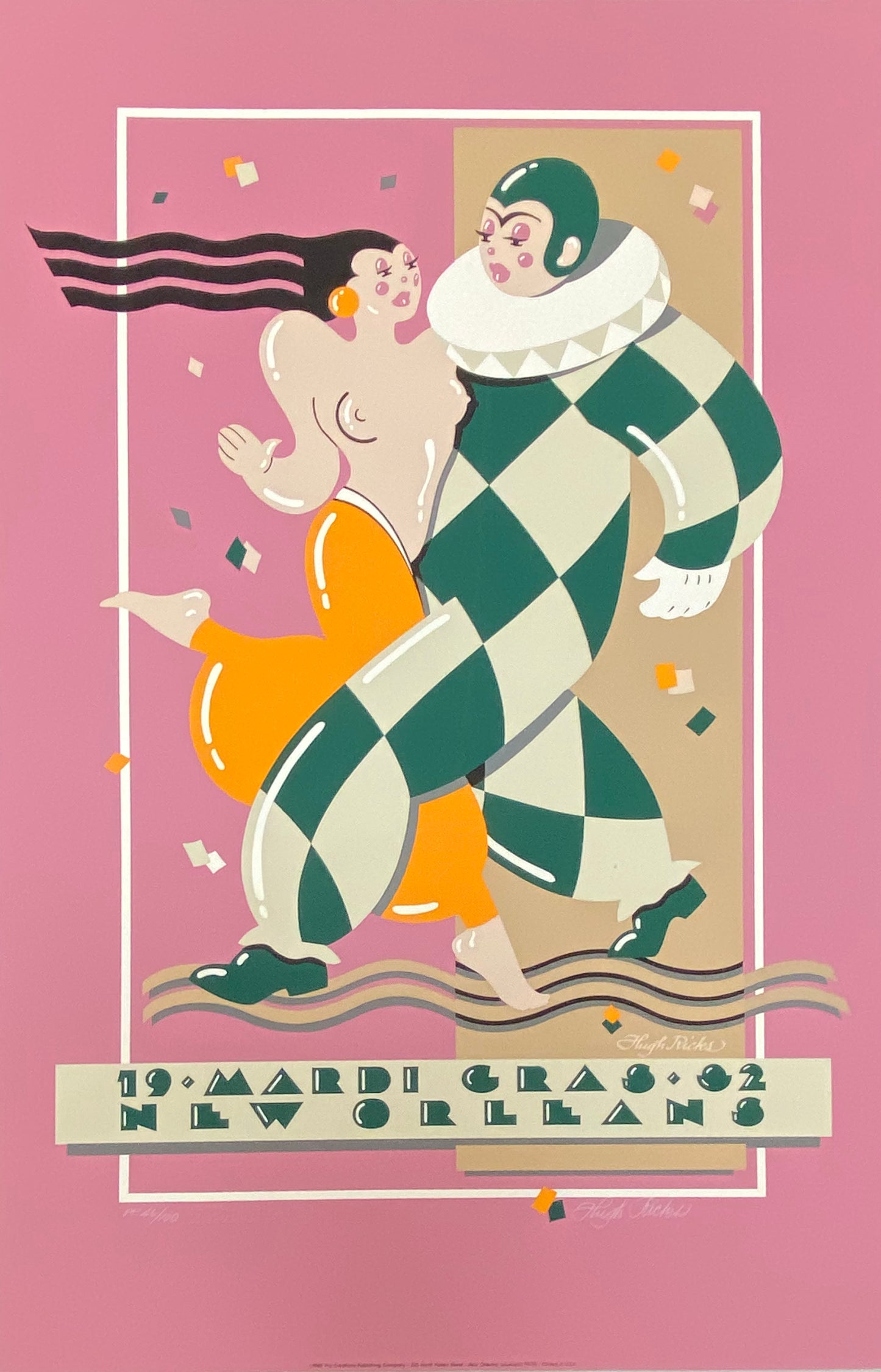 Mardi Gras 1982: A ProCreations® Poster