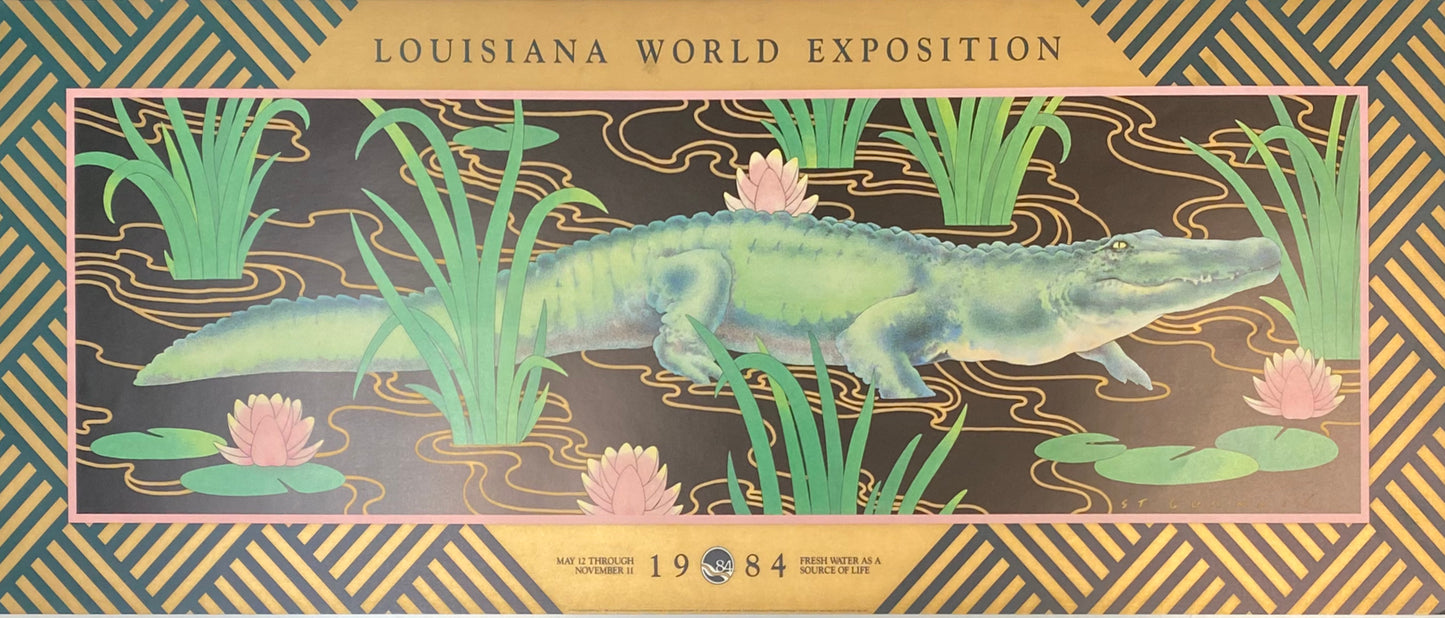World Expo GATOR 1984: A ProCreations® Poster