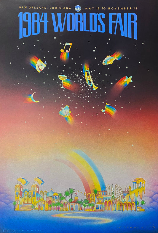 World Expo NIGHT 1984: A ProCreations® Poster