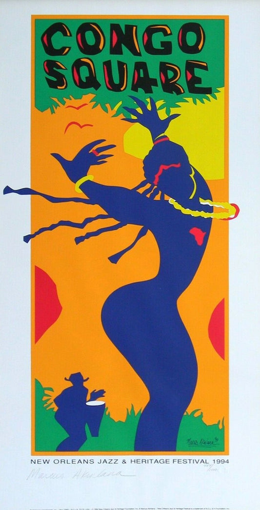 Congo Square 1994: A ProCreations® Poster