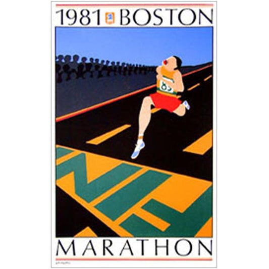 Boston Marathon 1981: A ProCreations® Poster