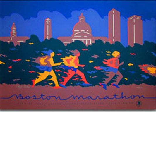 Boston Maraton 1986: A ProCreations® Poster