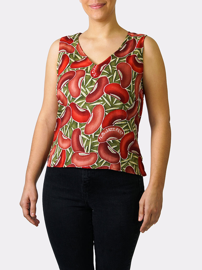 Red Beans BayouWear Camisole Front