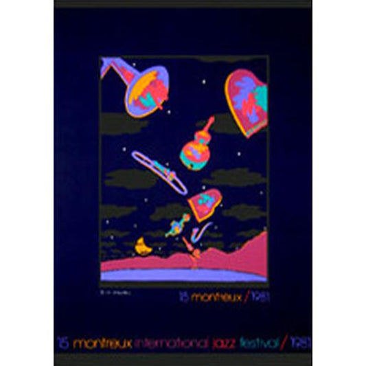 Montreaux Int'l Jazz Fest 1981: A ProCreations® Poster
