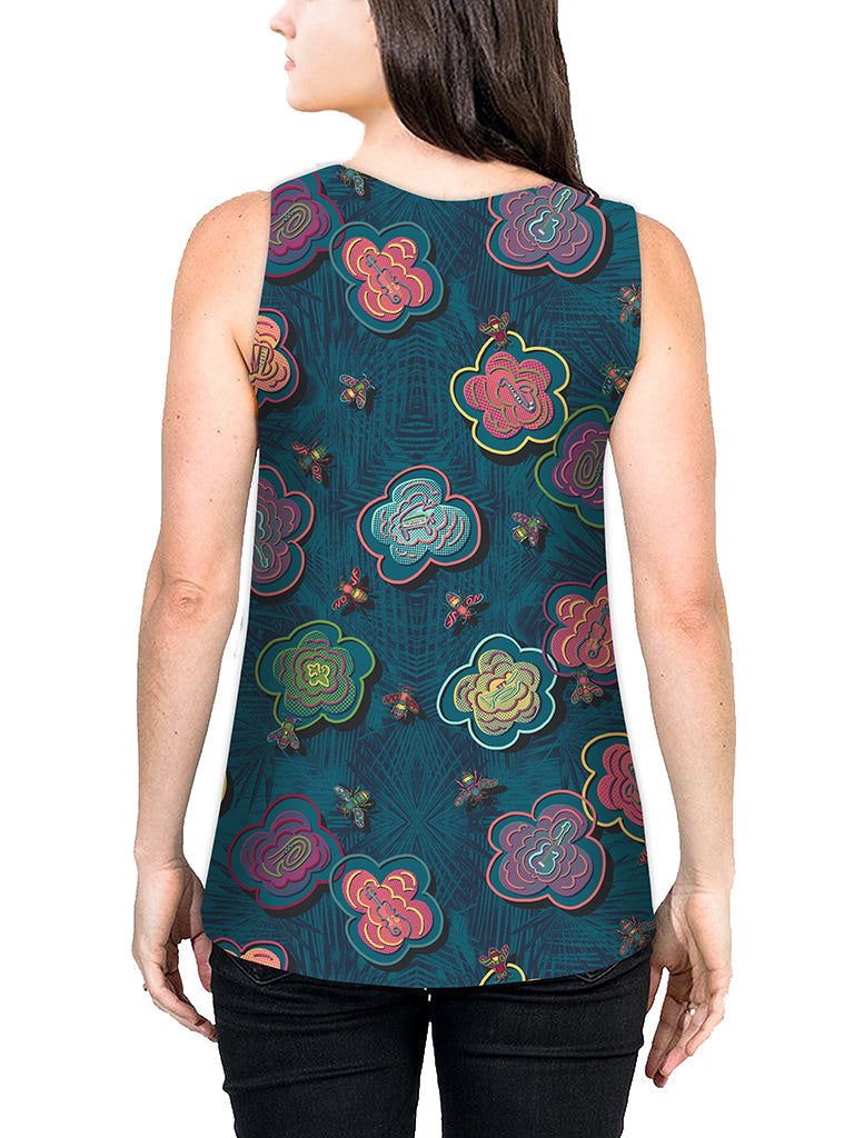 Top it Off Camisole - BeeBop Buzz™ Print