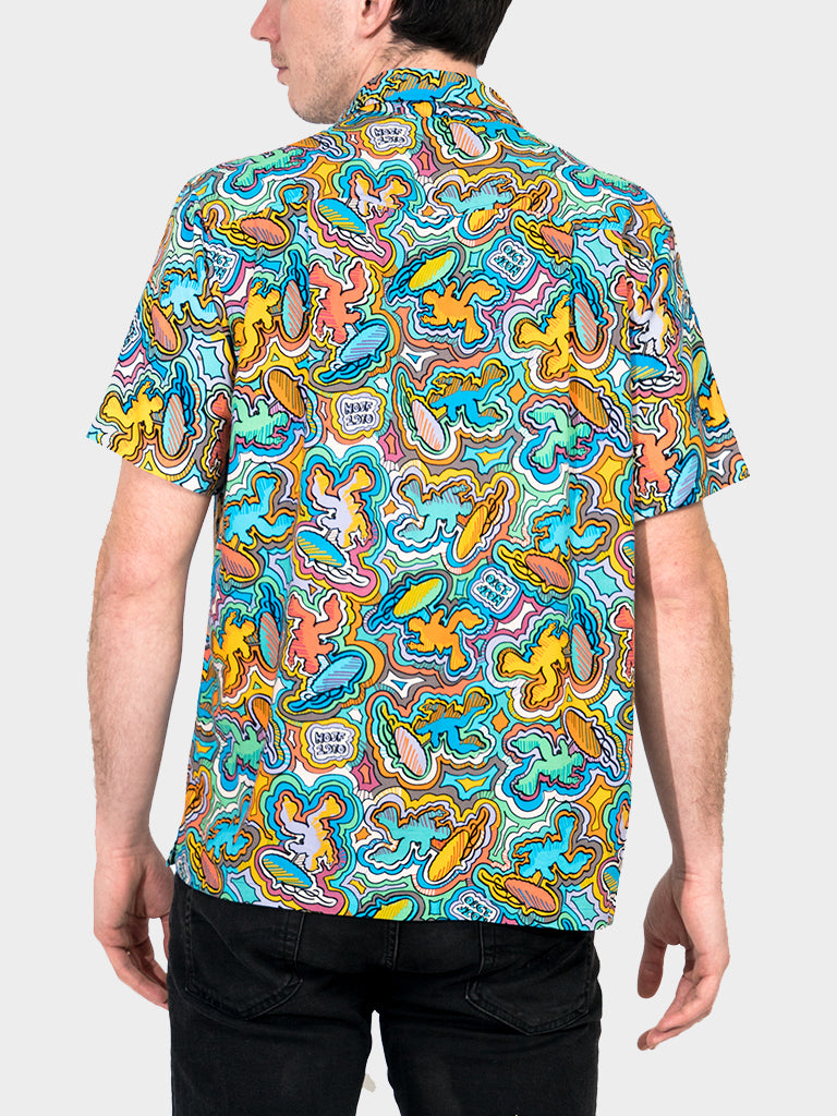 HowAhYa® Hawaiian Shirt - Logo-a-Gogo™ Print – Art 4 Now®