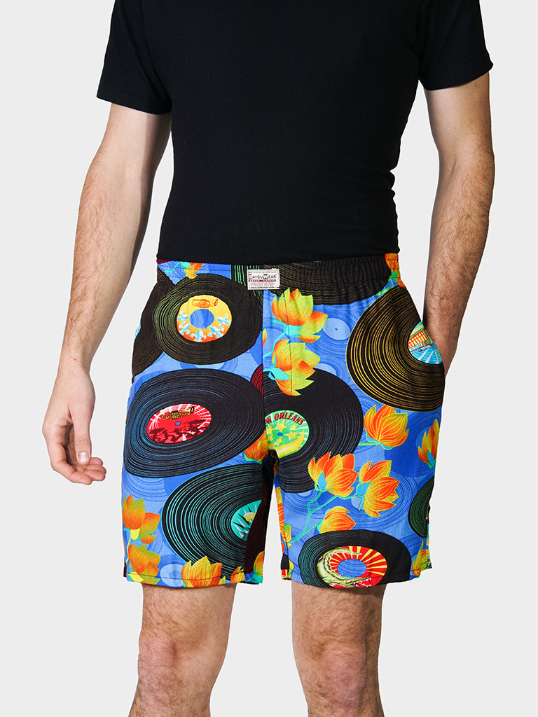 Vintage Vinyl Bayou Boxers Front